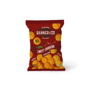 Banner&Co Sweet Spiracha Popped Chips, 40gm