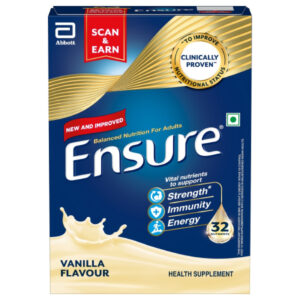 Ensure Vanilla Flavour Nutritional Powder, 375gm