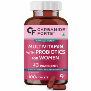 Carbamide Forte Multivitamin with Probiotics For Women (Novosules- Women+), 100tabs