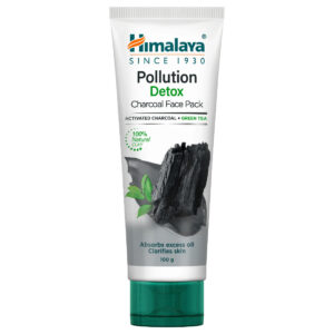 Himalaya Pollution Detox Charcoal Face Pack, 100gm