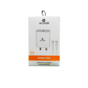 Accede 25W Speed Pro Super Fast Charger, 1pc