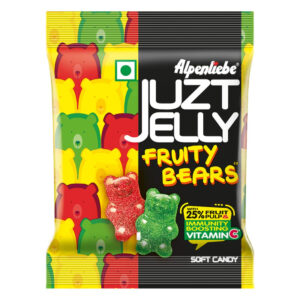 Alpenliebe Juzt Jelly Fruity Bears Soft Candy, 67.5gm
