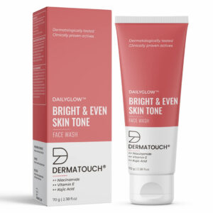 Dermatouch Dailyglow Bright & Even Skin Tone Face Wash, 70gm