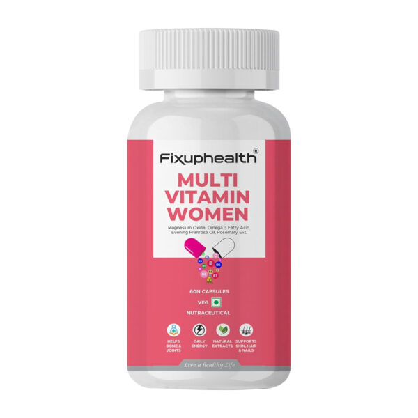 Fixuphealth Multivitamin Women, 60caps