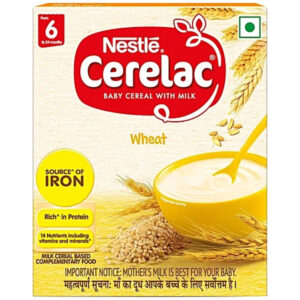 Cerelac Wheat Baby Cereal With Milk For 6-24 Months, 300gm