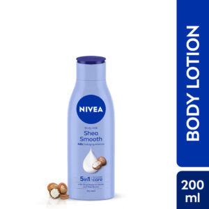Nivea Shea Smooth Body Milk, 200ml