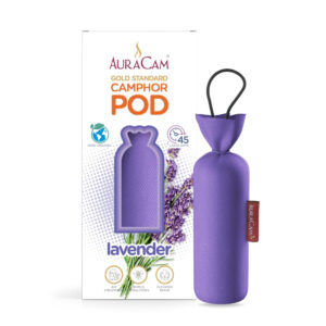 AuraCam Gold Standard Camphor Pod (Lavender), 60gm