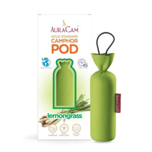 AuraCam Gold Standard Camphor Pod (Lemongrass), 60gm