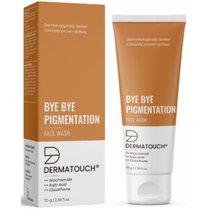 Dermatouch Bye Bye Pigmentation Face Wash, 70gm
