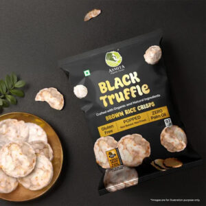 Brown Rice Crisps Black Truffle, 55gm