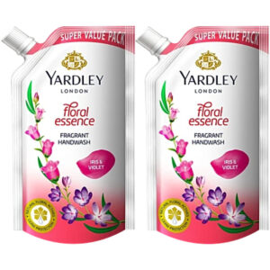 Yardley London Iris & Violet Fragrant Handwash, 675ml (pack of two)
