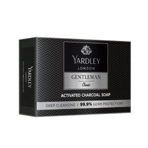 Yardley London Gentleman Classic Activated Charcoal Soap, 100gm