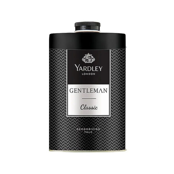 Yardley London Gentleman Classic Deodorizing Talc, 100gm