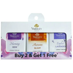Yardley London Compact Women Perfume (B2G1), 3Pcs
