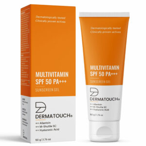 Dermatouch Multivitamin SPF 50 PA+++ Sunscreen Gel, 50gm