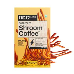Ace Blend Cordyceps Shroom Coffee (Energy), 5sachets