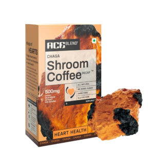Ace Blend Chaga Shroom Coffee Decaf (Heart Health), 5sachets