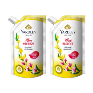 Yardley London Peony & Ylang Ylang Floral Essence Handwash, 675ml (pack of two)