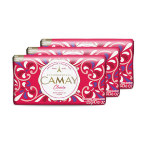 Camay Classic International Beauty Soap, 125gm (pack of 3)
