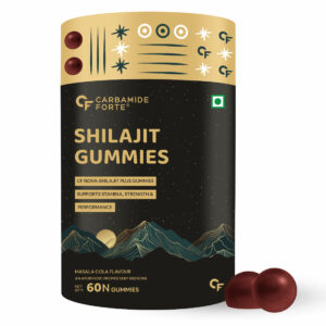 Carbamide Forte Shilajit Gummies (Masala Cola), 60gummies