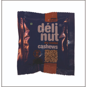 Delinut Peppy Pepper Dry Roasted Cashews, 30gm