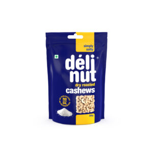 Delinut Simply Salty Cashews, 80gm
