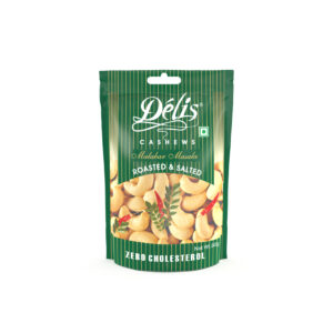 Delis Malabar Masala Roasted & Salted Cashews, 80gm
