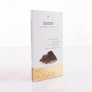 RAY No Sugar 57% Dark Couverture Chocolate, 80gm