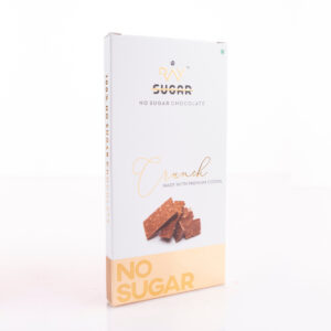 RAY No Sugar Chocolate Crunch, 90gm