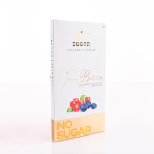 RAY No Sugar 57% Chocolate Twin Berry, 90gm