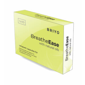 Briyo BreatheEase with Natural Oils, 10caps