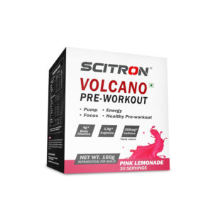 Scitron Volcano Pre Workout (Pink Lemonade), 150gm