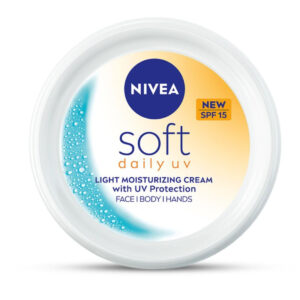 Nivea Soft Daily UV Light Moisturizing Cream SPF 15, 100gm