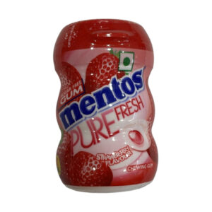 Mentos Pure Fresh Sugarfree Strawberry Gum, 15.6gm