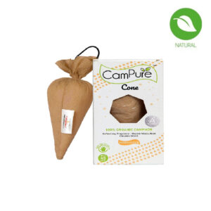 Campure Sandalwood Camphor Cone, 60gm