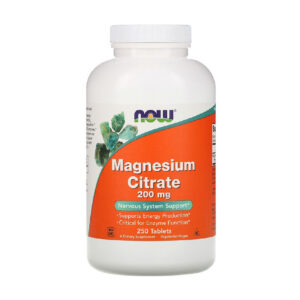 Now Magnesium Citrate, 250tab