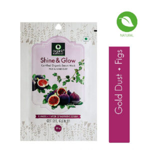 Organic Harvest Shine & Glow Serum Mask, 20gm