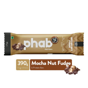 Phab Mocha Fudge Protein Bar, 65gm