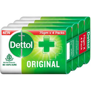 Dettol Original Soap 4*75gm, 300gm