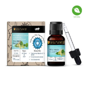Soulflower Tea Tree Essential Oil, 15ml