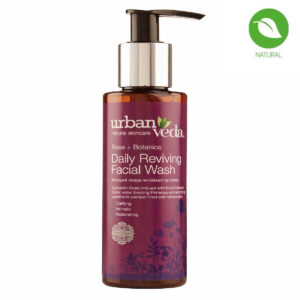 Urban Veda Rose Reviving Facial Wash, 150ml