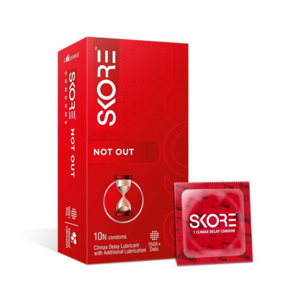 Skore Not Out Condoms, 10pcs