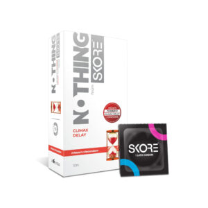 Skore Nothing Climax Delay Condoms, 10pcs