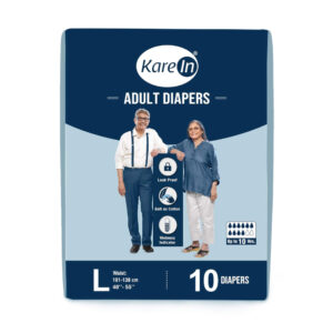 KareIn Premium Adult Diapers (L), 10pcs