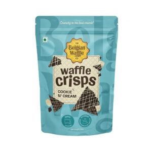Belgian Waffle Crisps Cookie N' Cream, 85gm